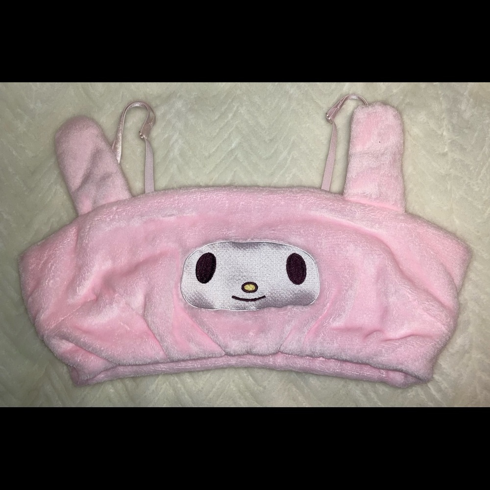 Pink Bunny Two Piece Pajama Set